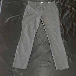 GAP stretchy grey signature women’s work dress pants skinny ankle pants size 8